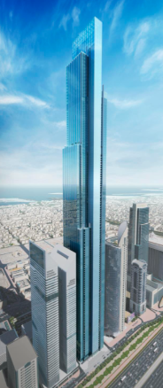 World's Second Tallest Tower in Dubai to Reach 725m Height