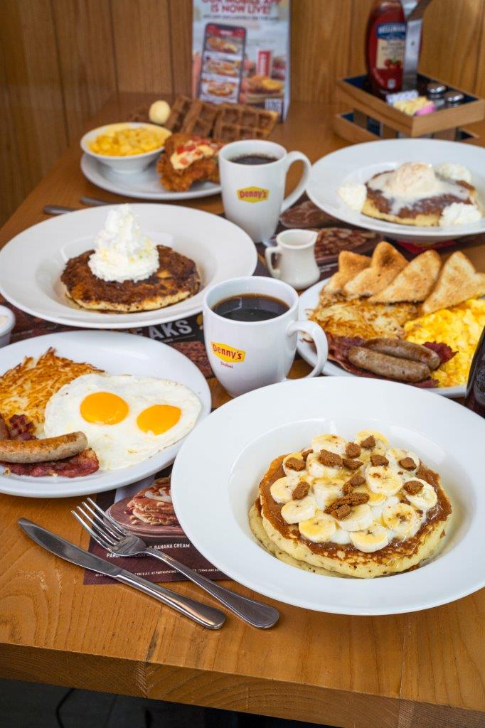 Menu of Denny's, Al Rigga, Dubai