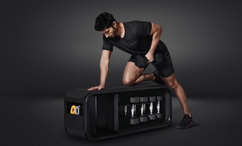 Technogym Bench  The perfect home fitness workout + storage solution 