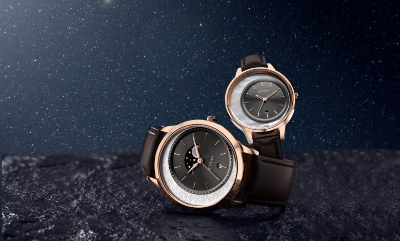 Titan Watches Crescent Collection