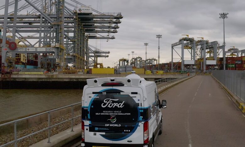 Ford and DP World London Trials Autonomous Vehicle Delivery