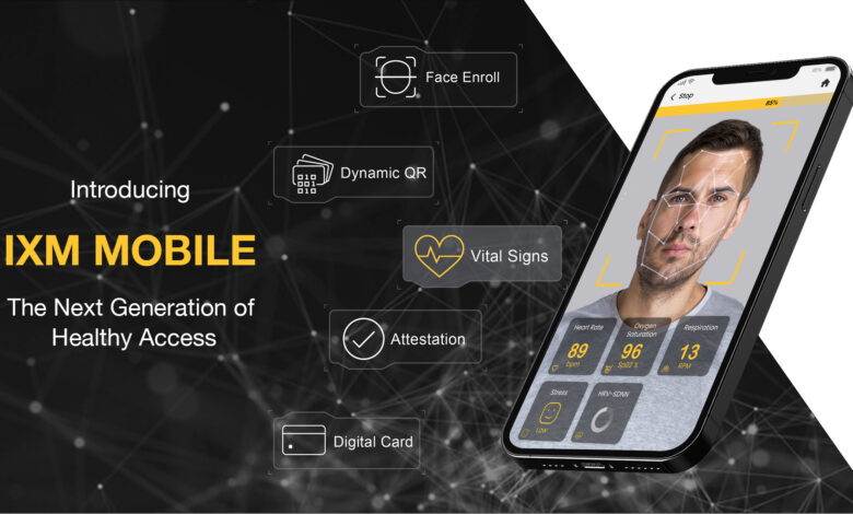 Invixium Launches Powerful Suite of Healthy Access Features With IXM Mobile