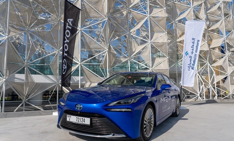 Toyota Mirai as official car of the Japan Pavilion at Expo 2020 Dubai