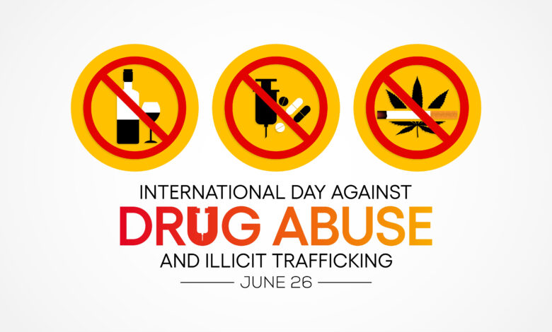 International,Day,Against,Drug,Abuse,And,Illicit,Trafficking,Is,Observed