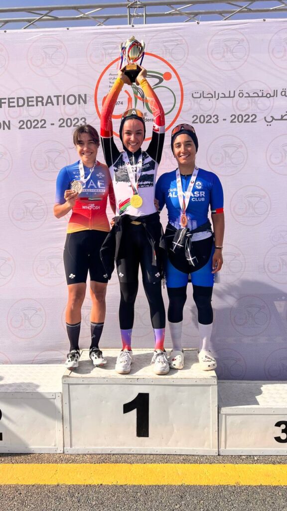world-tour-rider-safiya-al-sayegh-earns-the-gold-medal