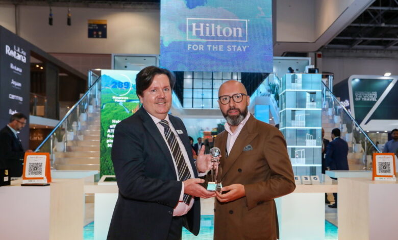 hilton-wins-first-ever-sustainable-stand-award-at-30th-edition-of-atm-2023
