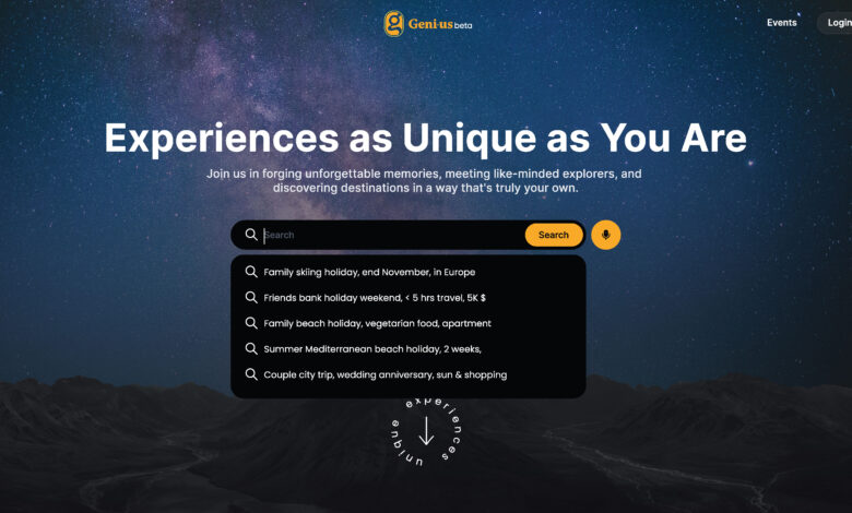 Travel Genius launches Geni-us, the go-to travel planning source of the future