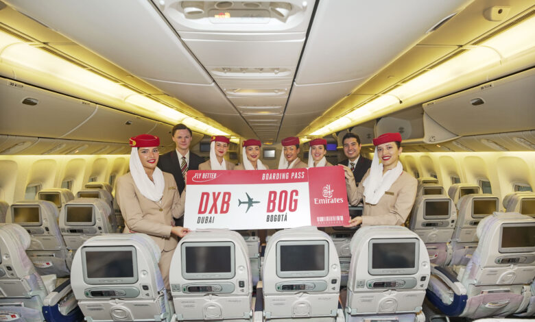 Emirates launches daily services to Bogotá via Miami