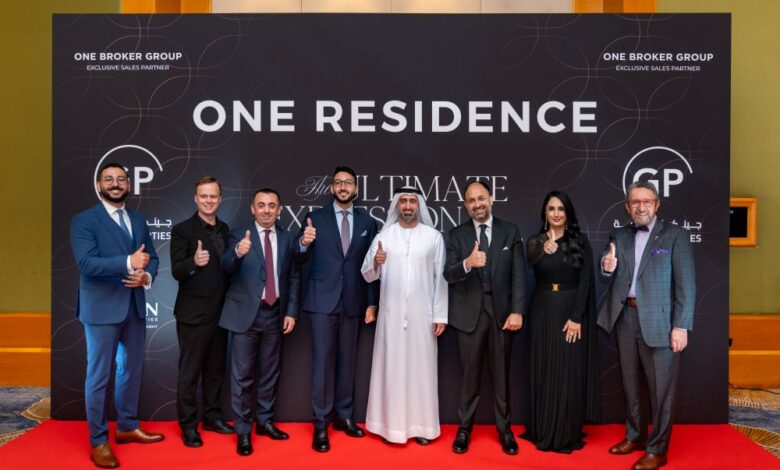 GINCO PROPERTIES UNVEILS ONE RESIDENCE IN DOWNTOWN DUBAI, VALUED AT AED 1.2BILLION