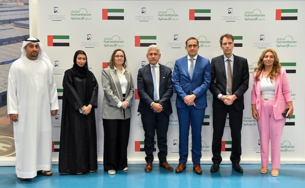 EU Ambassador and ECHO Delegation Visit Dubai Humanitarian Facilities to Strengthen Global Relief Efforts