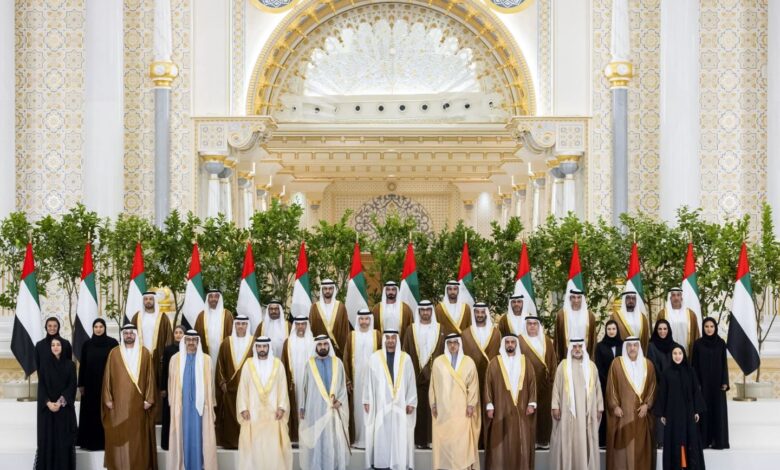 Hamdan bin Mohammed, newly appointed ministers take oath before UAE President, Mohammed bin Rashid