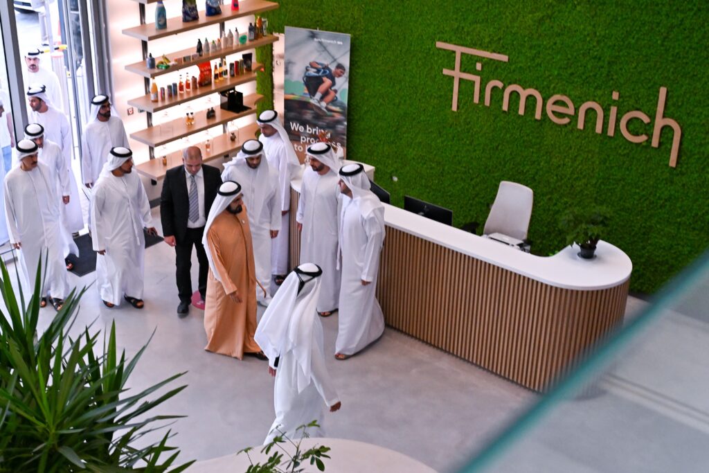 Mohammed bin Rashid visits regional hub of Firmenich in Dubai Science Park