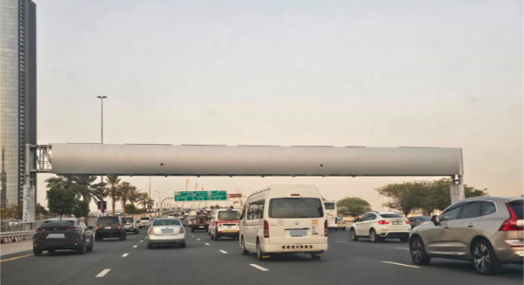 New Salik Toll Gate Revealed, Motorists Spot Changes on Al Khail Road