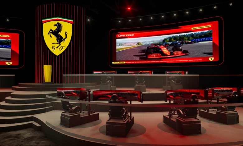 The World’s First Ferrari Esports Arena is set to open at Ferrari World Yas Island Abu Dhabi this August