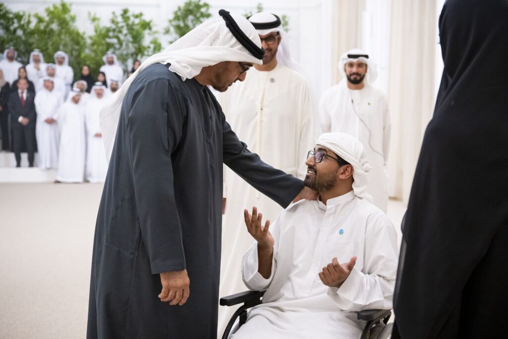 UAE President Meets with Emirati Industrial Professionals and Leaders Reviews 'Industrialists Programme Progress