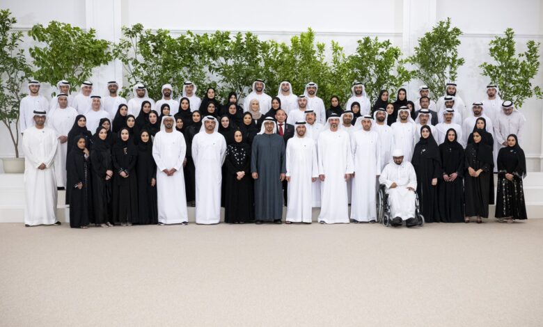 UAE President Meets with Emirati Industrial Professionals and Leaders Reviews 'Industrialists Programme Progress