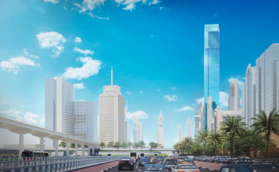 World's Second Tallest Tower in Dubai to Reach 725m Height