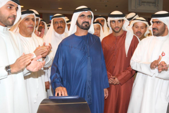 When Sheikh Mohammed Tapped the First Nol Card to start Dubai Metro Operations in 2009