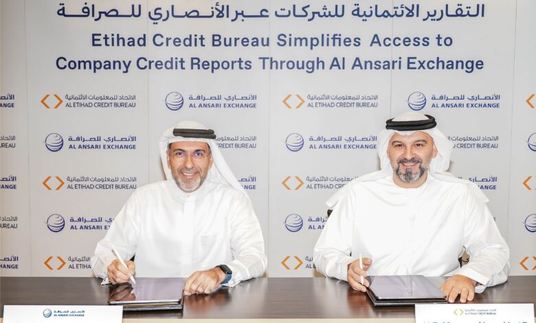 Etihad Credit Bureau Simplifies Company Credit Report Purchase Through Al Ansari Exchange