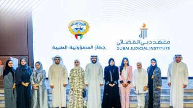 Dubai Judicial Institute Receives Kuwaiti Authority for Medical Responsibility Delegation