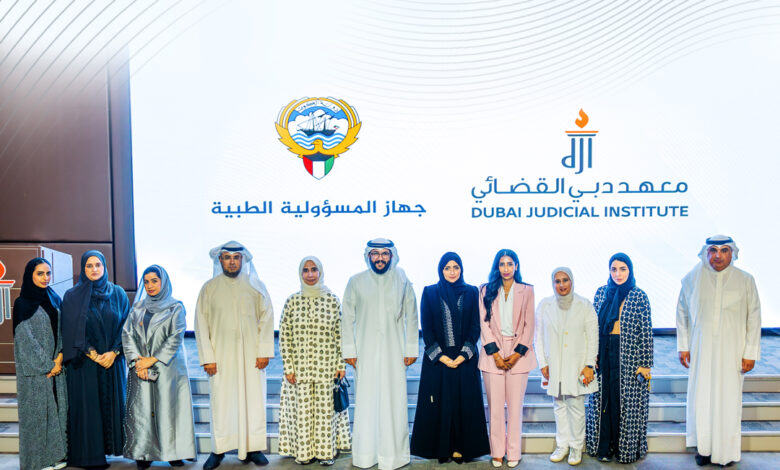 Dubai Judicial Institute Receives Kuwaiti Authority for Medical Responsibility Delegation