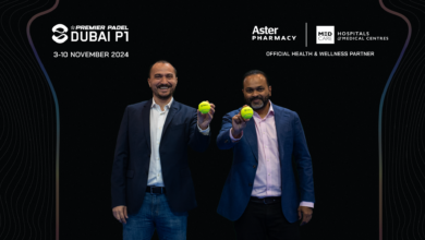 Dubai Premier Padel P1 Selects Medcare and Aster Pharmacy as Official Health and Wellness Partner