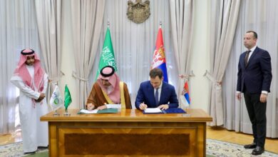 Saudi Fund for Development Announces its First Presence in Serbia by Financing 3 Development Projects Worth $205 million 