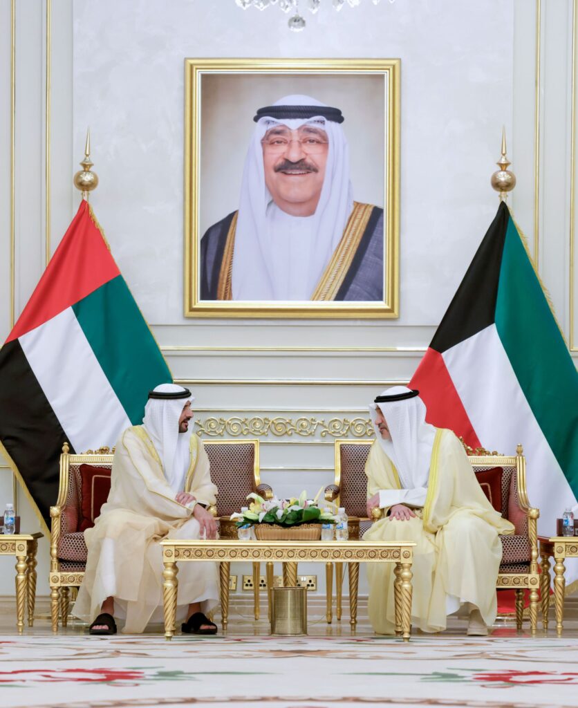 Hamdan bin Mohammed Kuwait’s Deputy Prime Minister Review Bilateral Relations