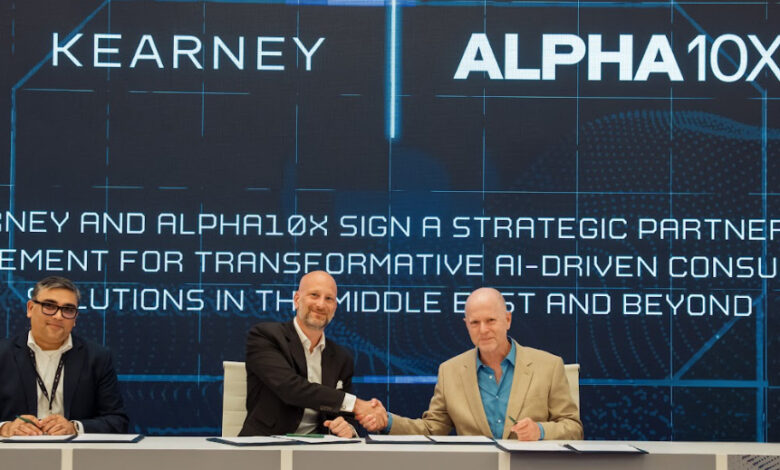 Kearney and ALPHA10X Announce Strategic Partnership to Transform Consulting with AI Innovation 