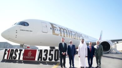 Emirates receives its first of 65 A350-900s