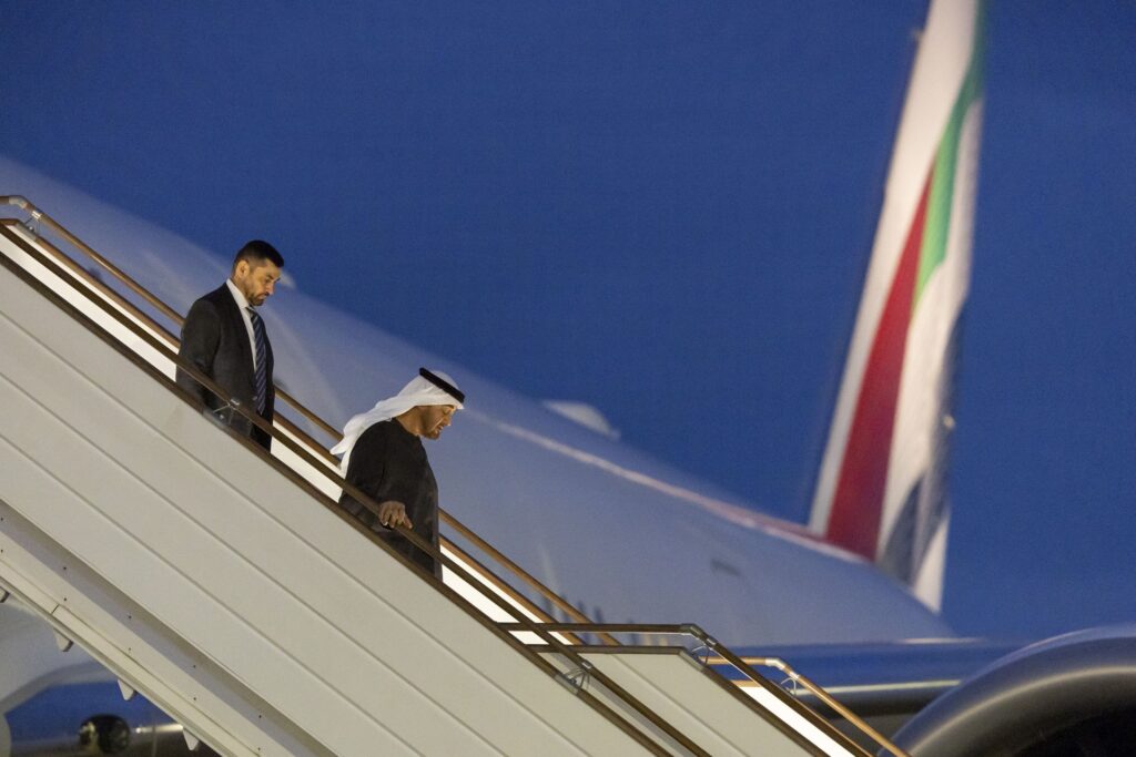 UAE President arrives in Azerbaijan to Participate in COP 29 Climate Conference