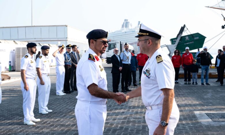 The Amerigo Vespucci World Tour arrives in Abu Dhabi