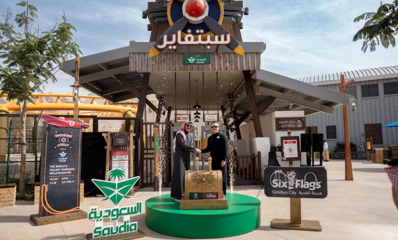 Saudia Signs Strategic Partnership Agreement with Six Flags and Aquarabia Qiddiya City