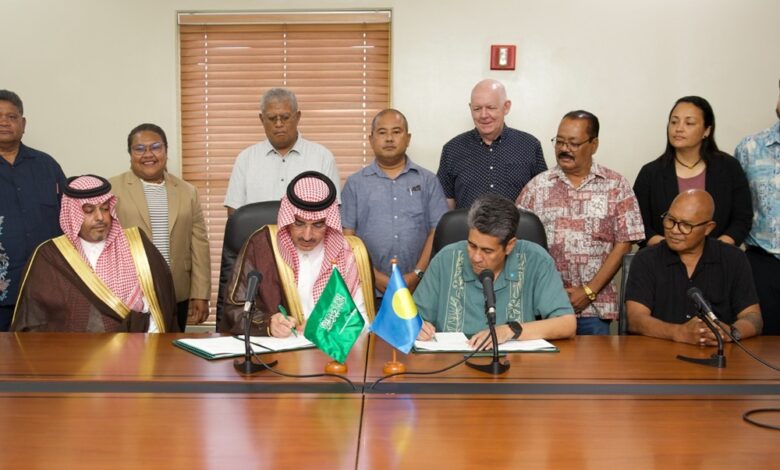Saudi Fund for Development Signs USD 15 Million Agreement with the Republic of Palau to Drive Local Economic Growth 