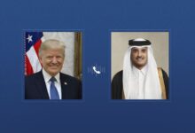 Emir of Qatar, US President Discuss Regional de-escalation