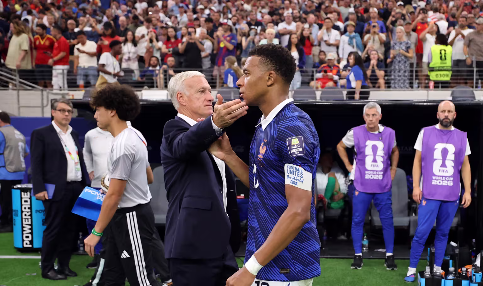 Mbappé and Deschamps Claim All-Time Records Despite Spain Defeat Mbappé and Deschamps Claim All-Time Records Despite Spain Defeat