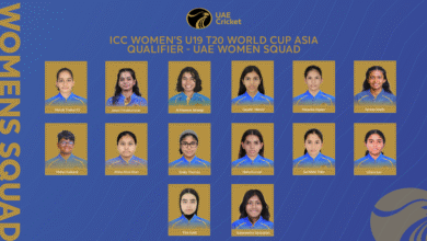 Mehak Thakur to lead UAE in the ICC Women’s U19 T20 World Cup Asia Qualifier 2026