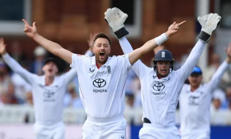 Ollie Robinson and England Pace Attack Overwhelm Pakistan at Lord’s