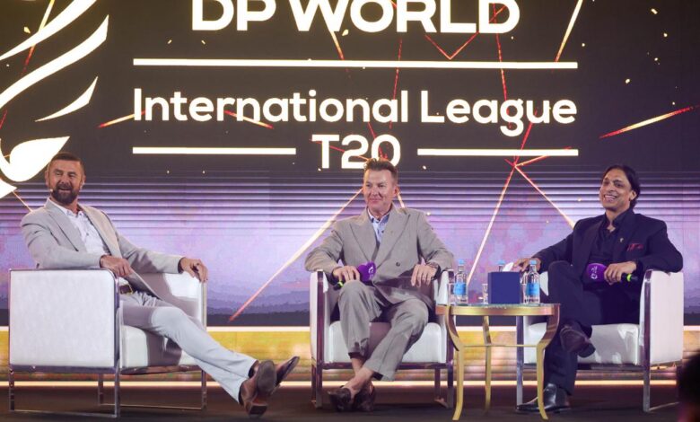 DP World ILT20 launches Season 5 with Shoaib Akhtar and Brett Lee as Tournament Ambassadors