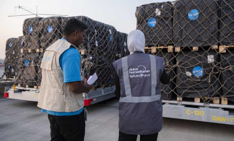 Lifeline to Gaza: Dubai Humanitarian Launches Urgent Air Bridge for Winter Relief